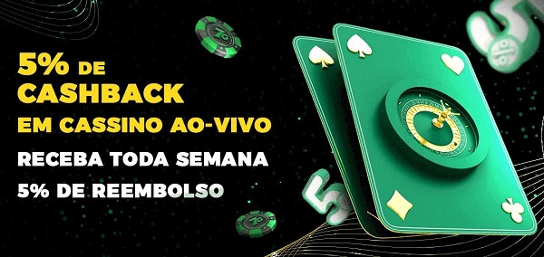 Promoções do cassino ao Vivo 15win